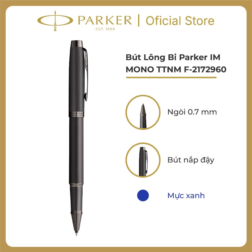 [Bút Ký Parker] Bút Lông Bi Parker IM Mono Cao cấp - Hàng Chính Hãng - Khắc Tên Theo Yêu Cầu