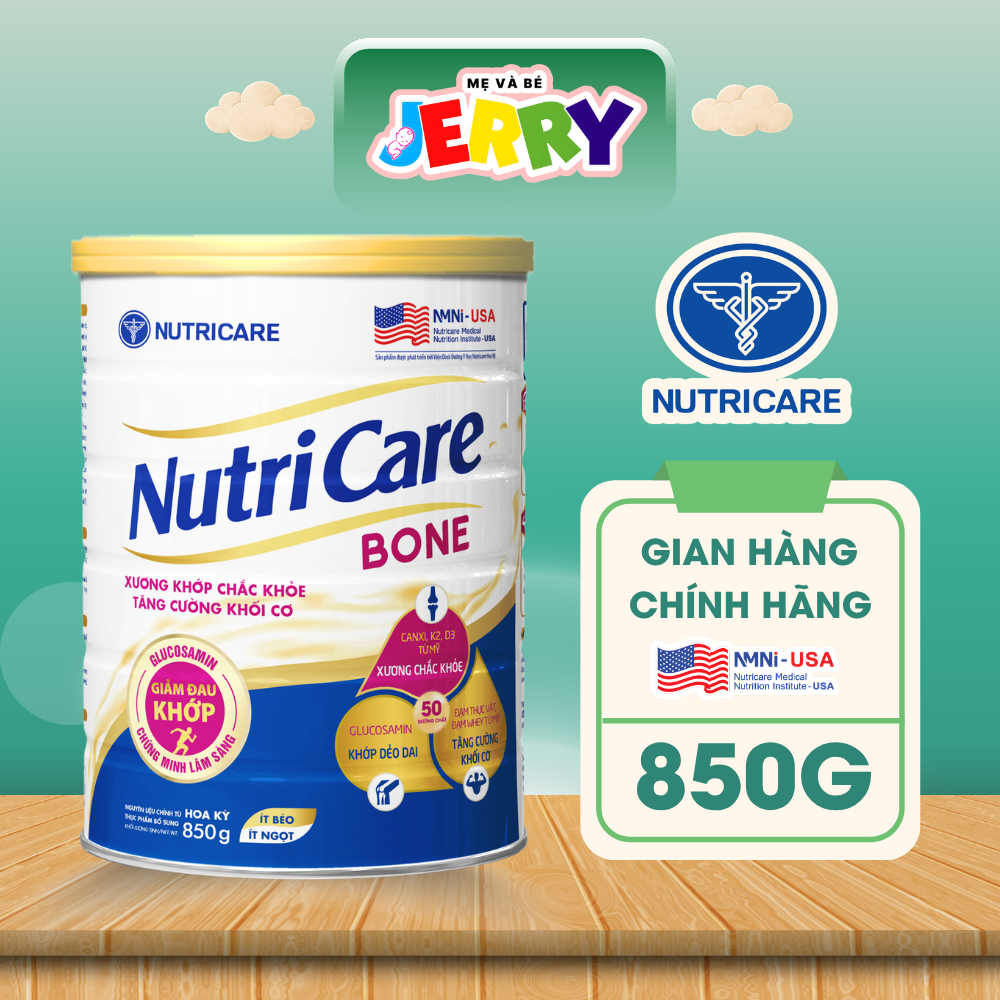 Sữa Bột Nutricare Bone Lon 850g