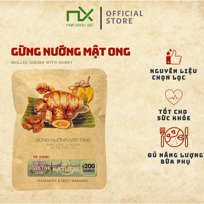 Gừng Nướng Mật Ong 20g/túi