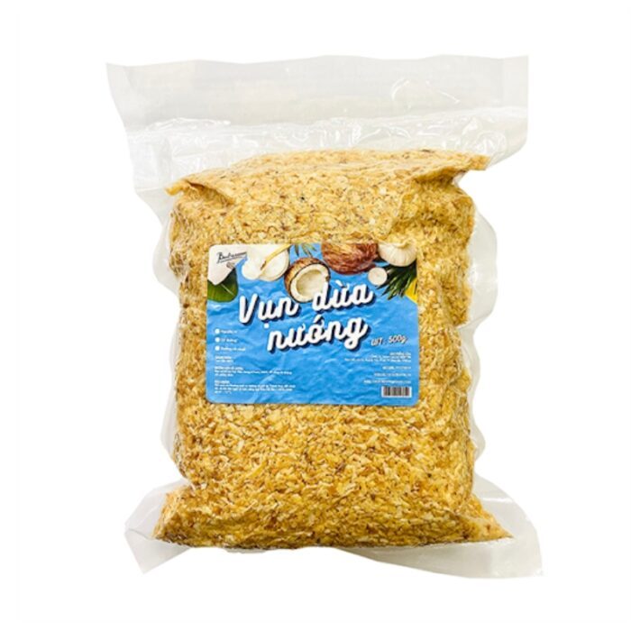 Mini Vụn Dừa Nướng Mini 500gr Bến Tre