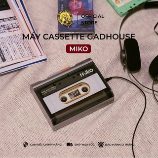 Máy cassette di động Gadhouse MIKO - Bảo hành 12 tháng
