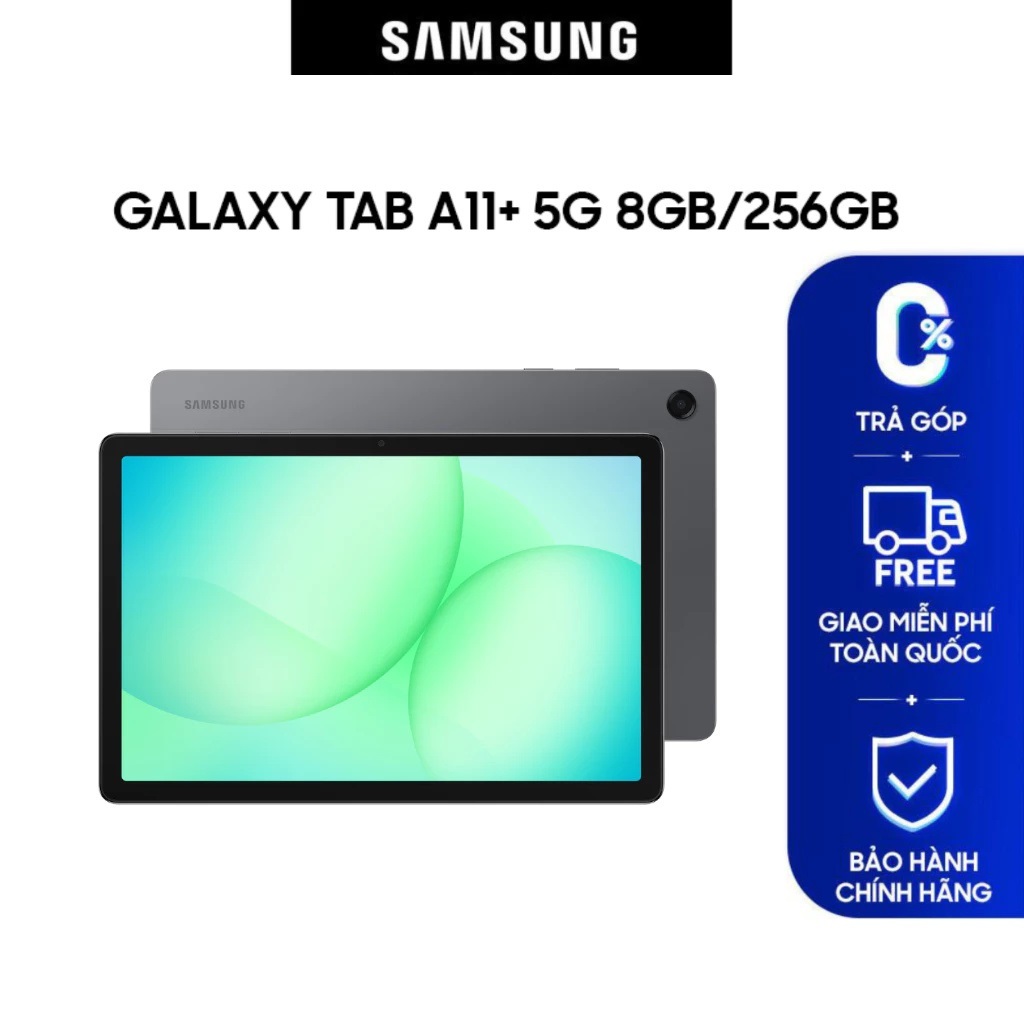 Máy tính bảng Samsung Galaxy Tab A11+ 5G 6GB/128GB và 8GB/256GB - Hàng chính hãng | BigBuy360 - bigbuy360.vn