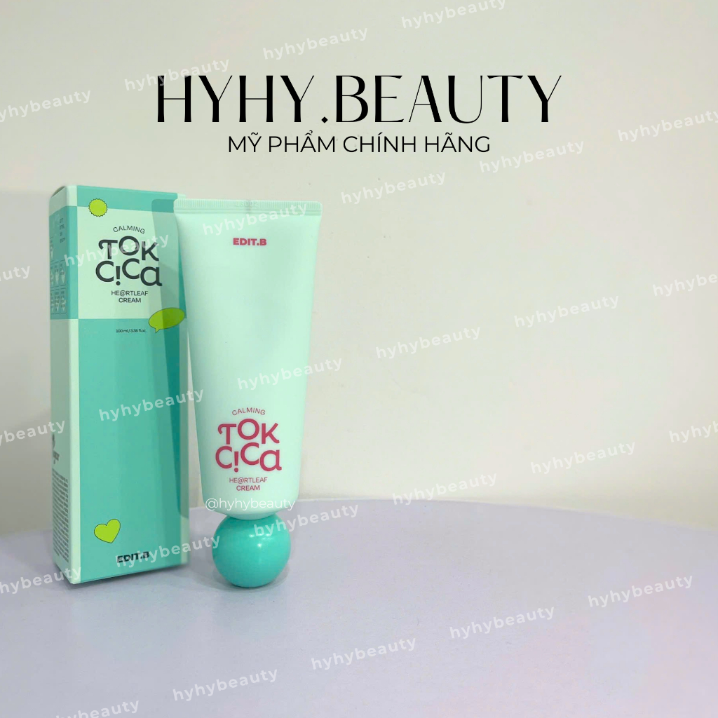 Kem dưỡng ẩm Edit.B TOK CICA HEARTLEAF CREAM