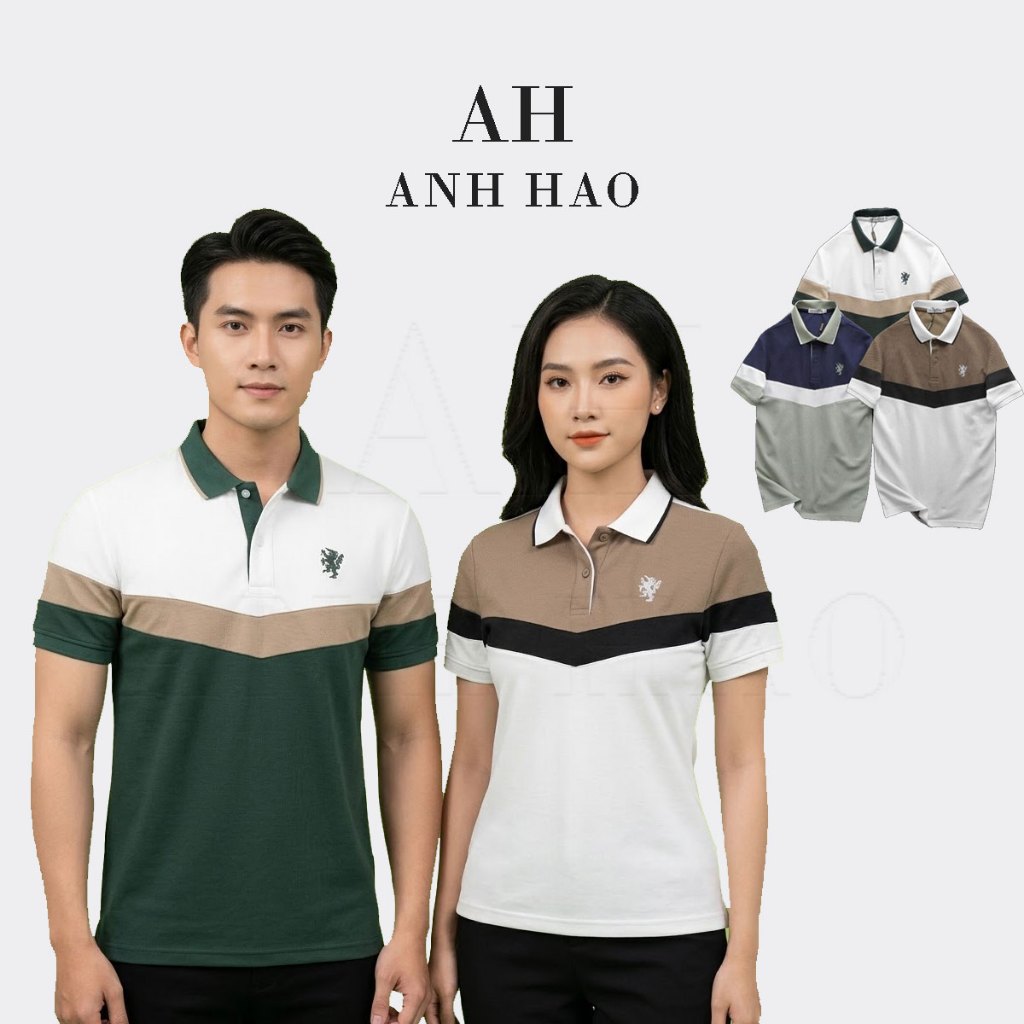 Áo POLO nam vải cá sấu vảy cá, thoáng mát, sang trọng, cao cấp - POLO UNICORN | AH STUDIO