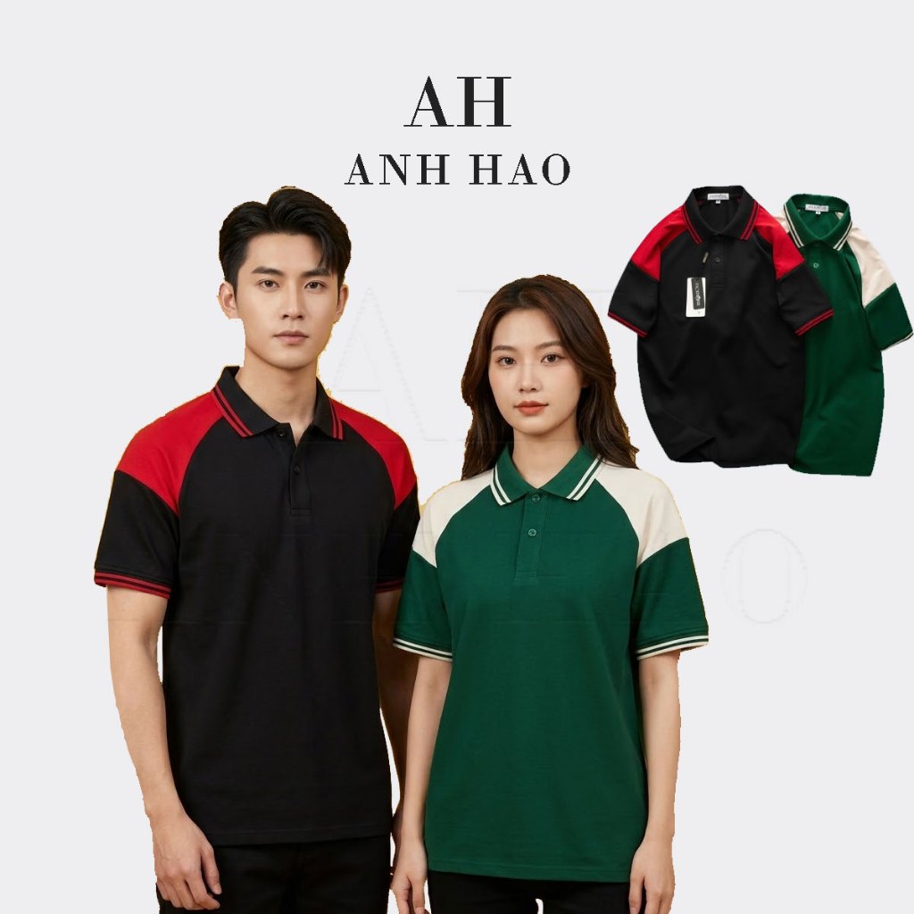 Áo POLO nam vải cá sấu lạnh, thoáng mát, thời trang cao cấp - RMN | AH STUDIO