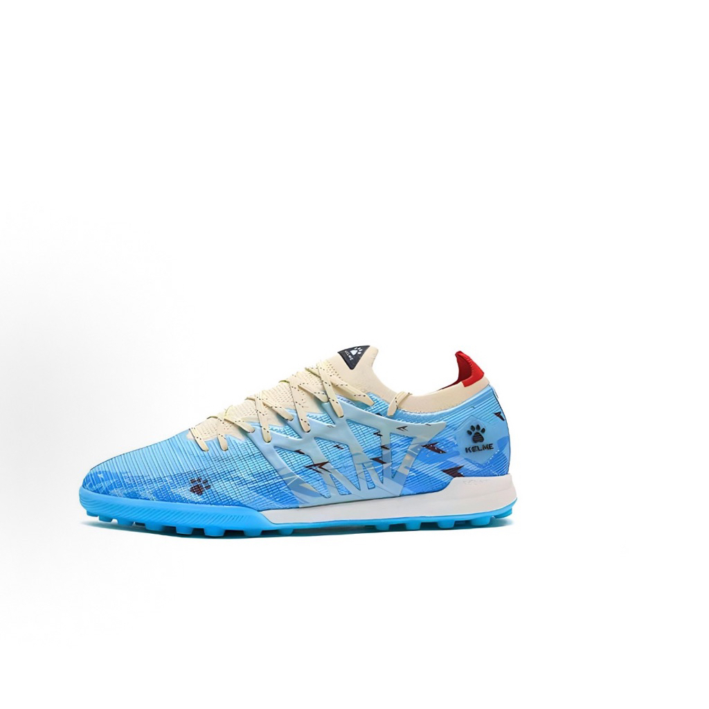 Giày Bóng Đá Kelme 3.0 TF - Xanh Lam Tặng Tất, Dây Phối, Đón Gót Giày