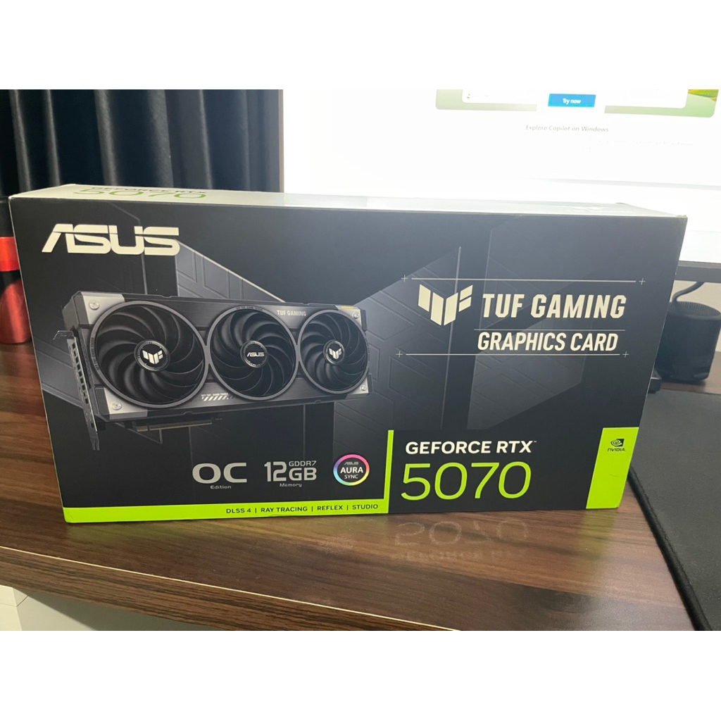VGA Asus TUF Gaming GeForce RTX 5070 12GB GDDR7 OC Edition