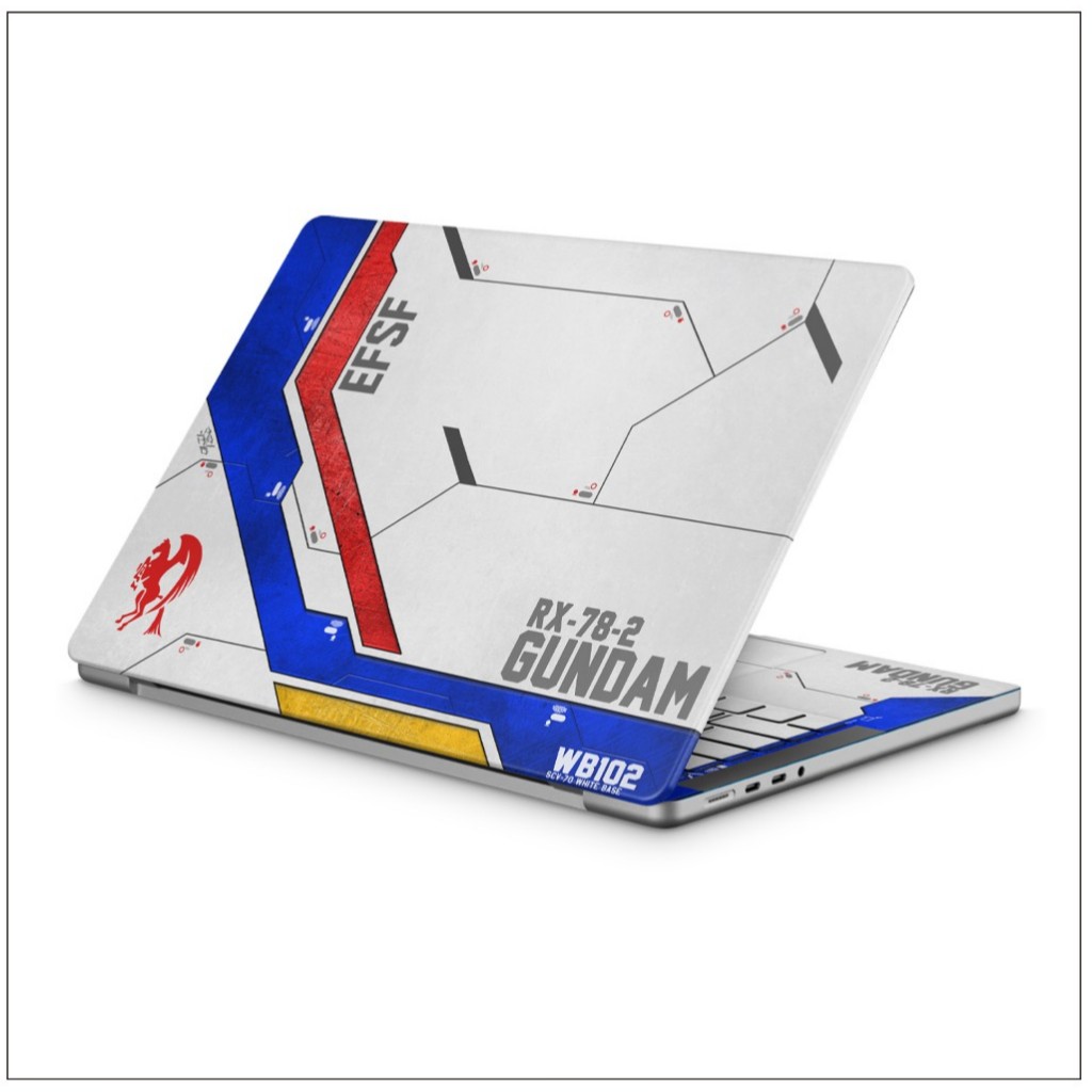 Decal dán laptop mẫu Gundam alpha bảo vệ toàn diện cho máy ( NHẮN TÊN MÁY CẦN…