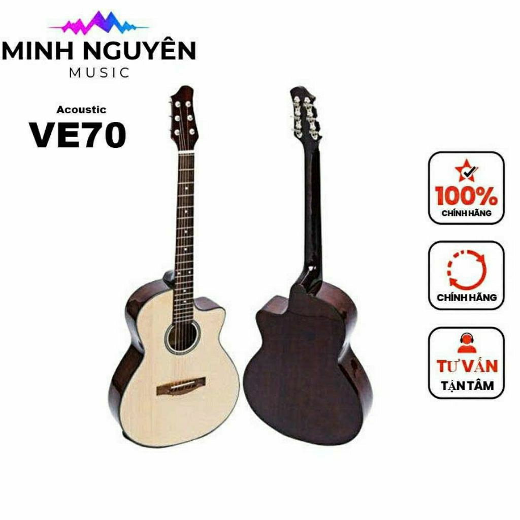 Đàn Guitar Acoustic Ba Đờn VE70