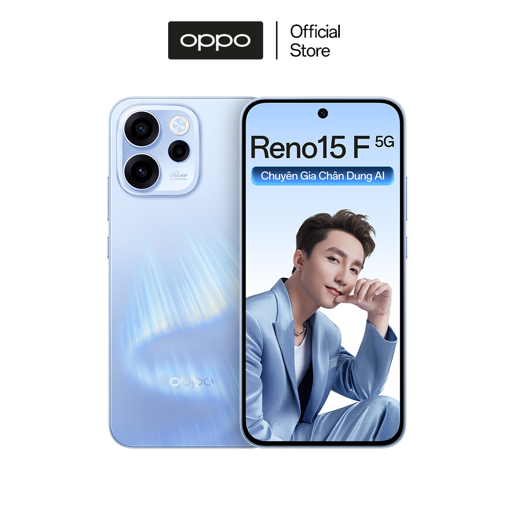 [LS] Điện thoại OPPO Reno15F 5G 8GB/256GB siêu camera AI - Hàng chính hãng | BigBuy360 - bigbuy360.vn