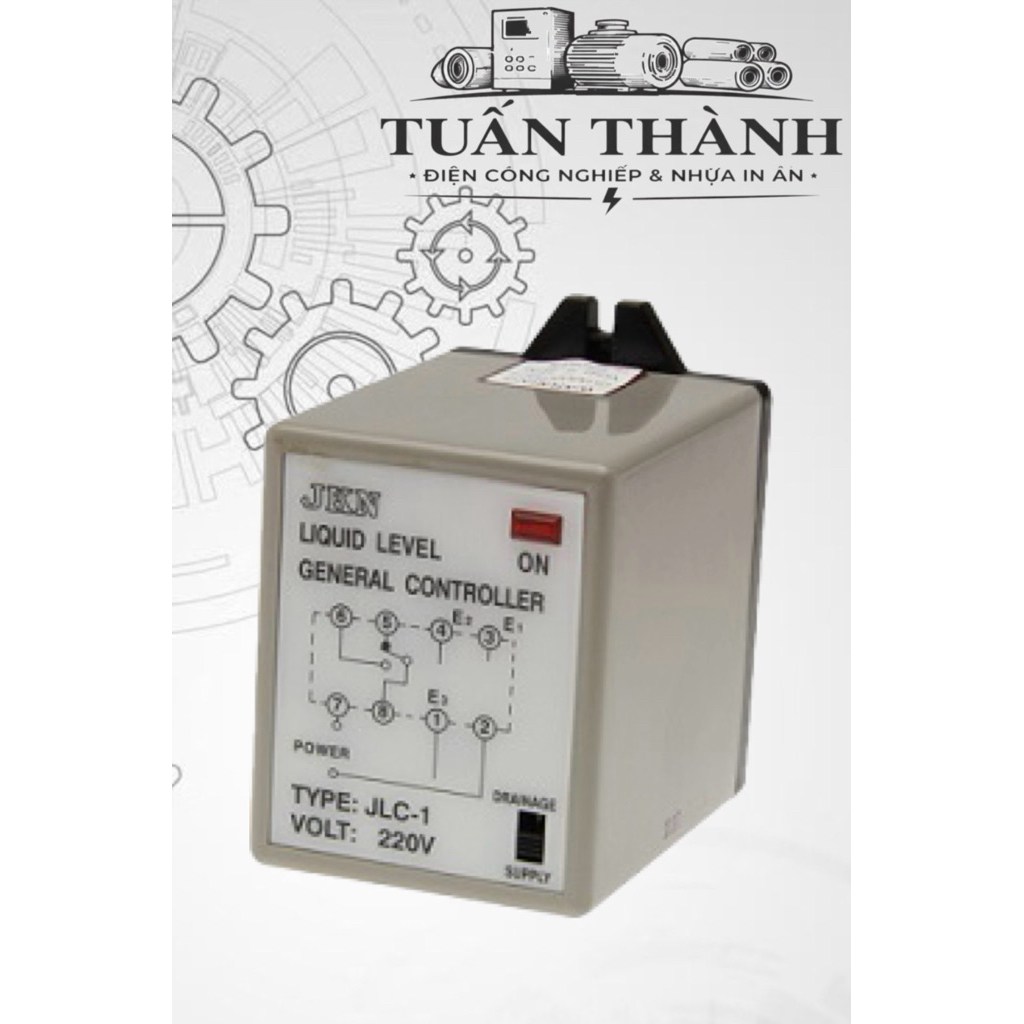 Relay Báo Mức Nước JLC-1 Hiệu JKN (TẶNG ĐẾ)