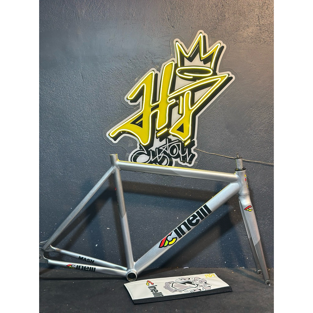 Khung Fixed Gear Nhôm Cinelli Mash