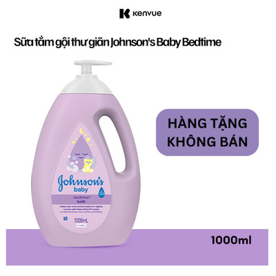 [GIFT] Johnson's Baby Bedtime Bath 1000ml