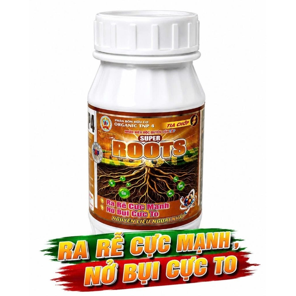 Super Roots Organic TNP4 – Hỗ Trợ  Siêu Ra Rễ Mạnh, Nở Bụi Tốt