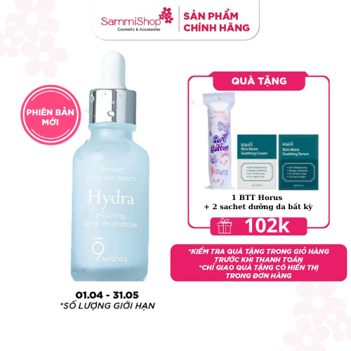 9 Wishes Tinh chất Hydra Ampule 30ml