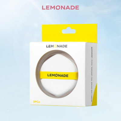 Bộ 3 Bông Phấn Tán Nền Lemonade Cushion Puff Set (3pcs)