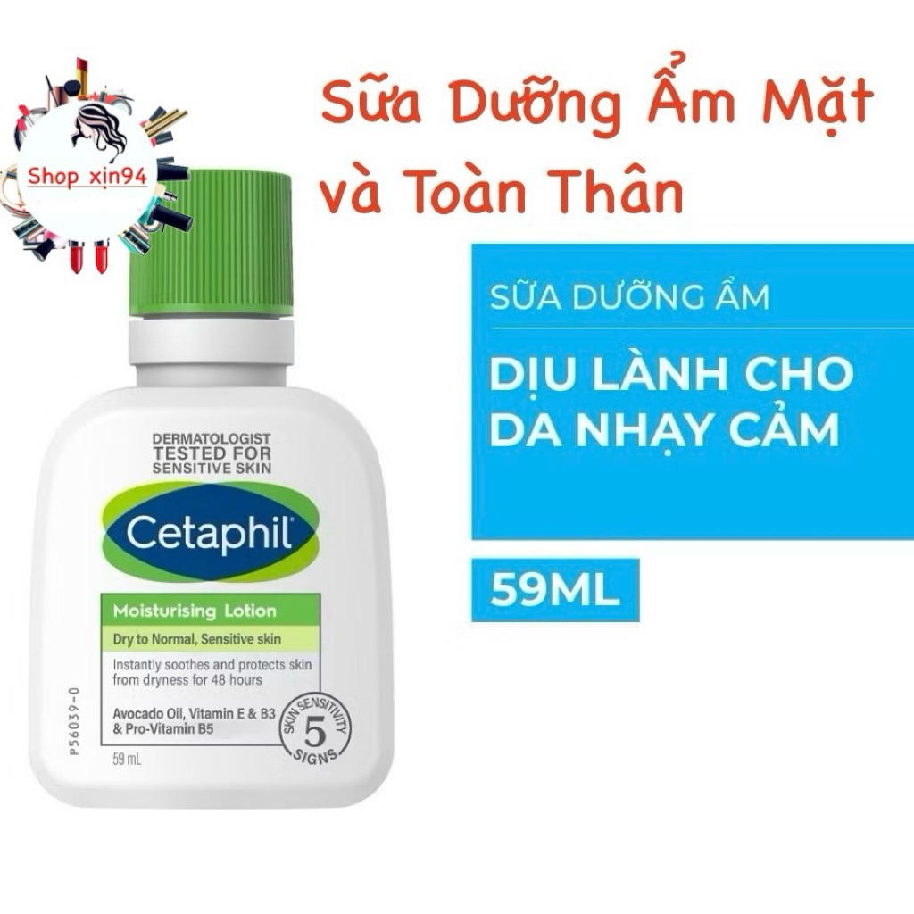 Tổng hợp cái loại Sz Mini của thương hiệu cetaphil,Carave…