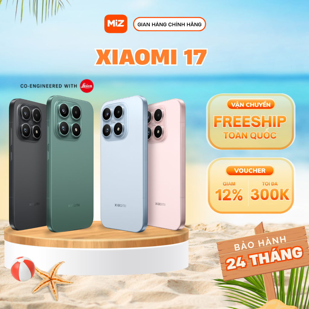 Điện Thoại Thông Minh Xiaomi 17 Bản Quốc Tế Có Tiếng Việt - Bảo Hành 24 Tháng | BigBuy360 - bigbuy360.vn