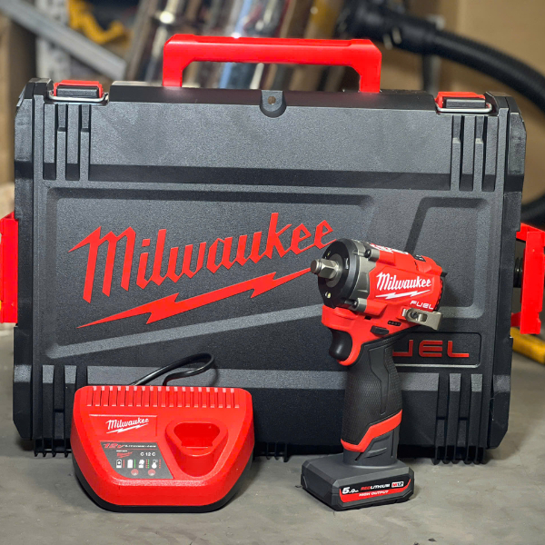 Máy siết bu lông M12 FUEL™ STUBBY MILWAUKEE FIW2F12 - Chính Hãng BH 12 Tháng