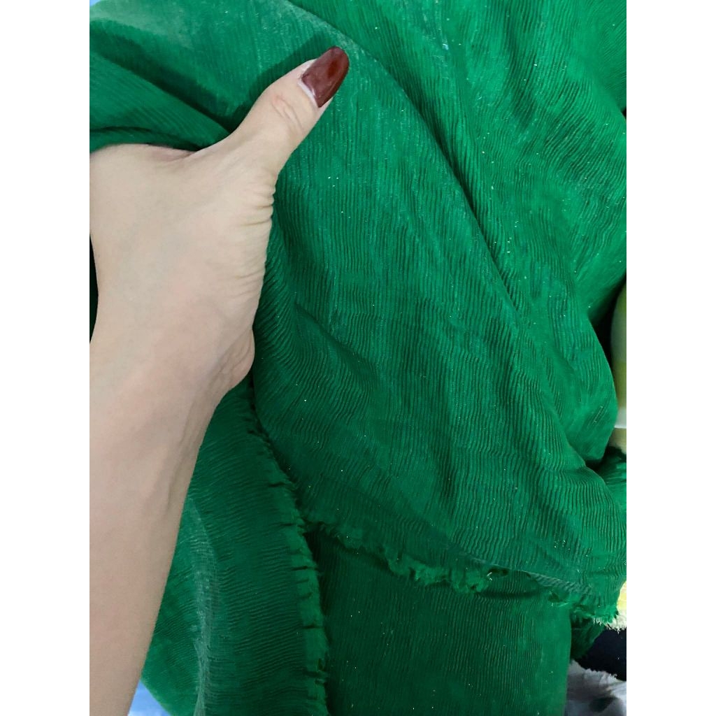 xốp lụa bồng siêu sang xịn dập ly gợn sóng 45 k/1 m 
khổ 1 m5 
lên ao dài cách tân cũng chuẩn xịn🌸🌸