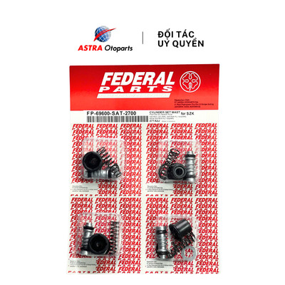 [Vỉ 4 bộ] Xi lanh phanh/ Cuppen phanh dầu sau Astra Otoparts cho xe Suzuki Satria/ Raider 150 mã FP-69600-SAT-2700