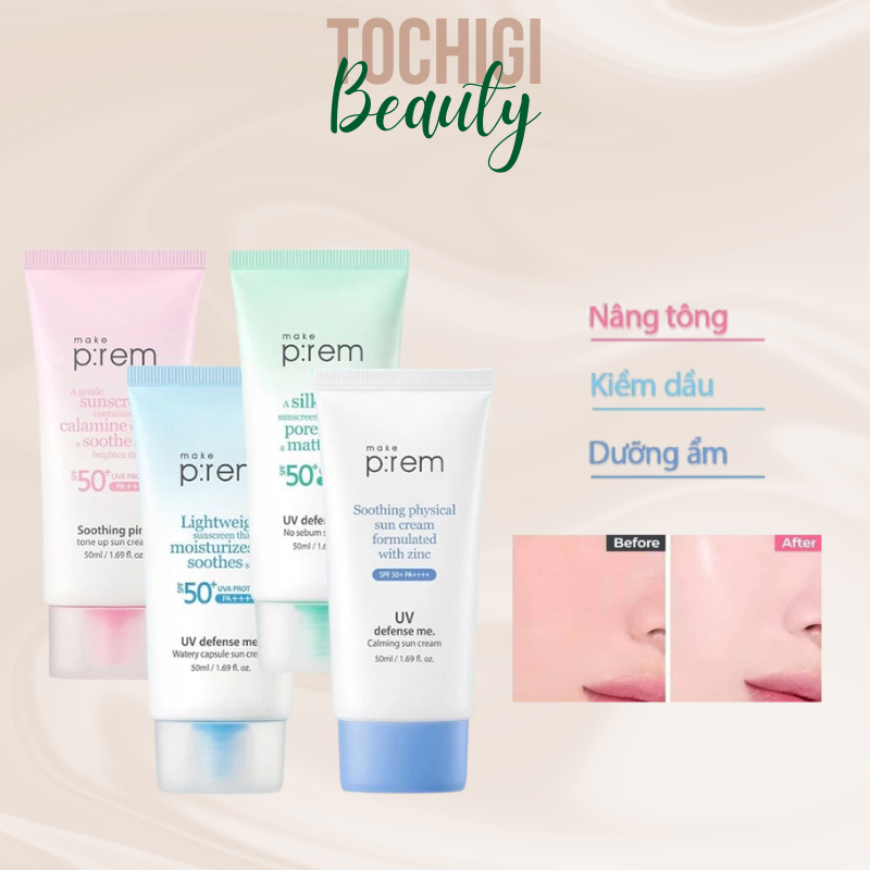 Kem Chống Nắng Make P:rem UV defense me Make Prem