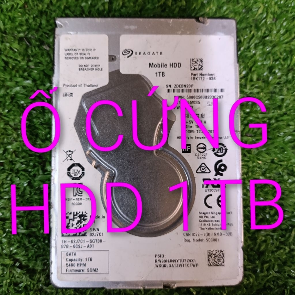 Ổ CỨNG HDD 1TB 500GB 160G HƯ HỎNG CŨ