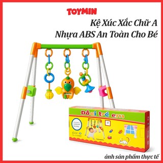 Kệ Chữ A Treo Xúc Xắc Cho Bé Sơ Sinh Có Nhạc, Đồ Chơi Vận Động Tinh, Kích Thích Giác Quan