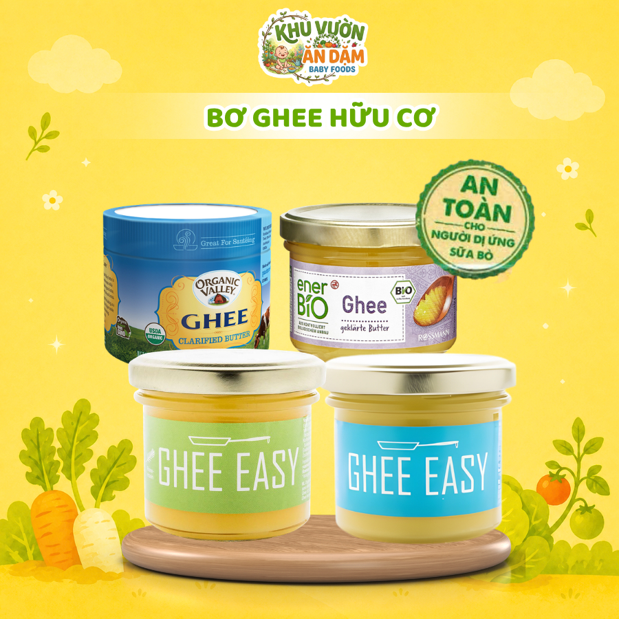 Bơ ghee hữu cơ Ener Bio / DM Bio Đức (Date 10/2027)-đọc kỹ mô tả