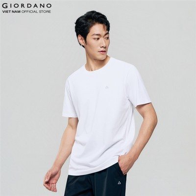 GIORDANO Áo Thun Nam Ngắn Tay Men G-Motion Quick Dry Short Sleeve T-Shirt 01026286