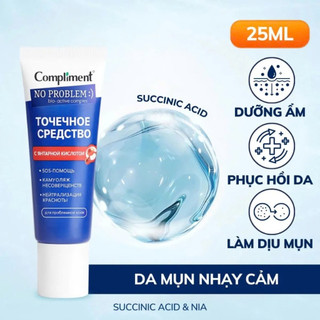 Gel bôi giảm mụn cấp tốc SOS Compliment No Problem 25ml