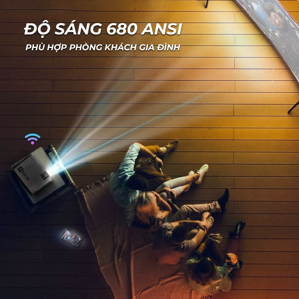 Máy chiếu Mini YAMAZAKi X9 PRO Y2 Độ Phân Giải Full HD Hỗ Trợ 4K Độ Sáng 4200 Lumes Xem Phim Tại Nhà Giải Trí Siêu Nét | BigBuy360 - bigbuy360.vn