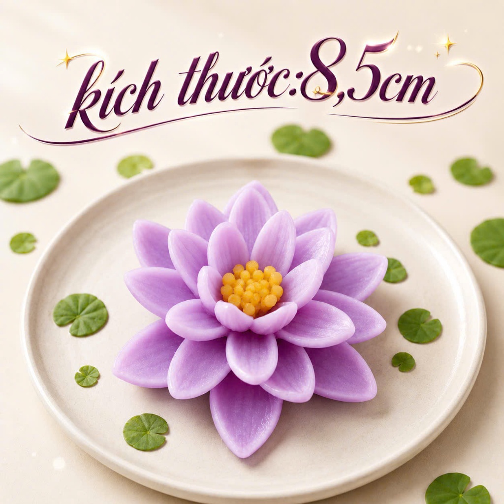 Khuôn silicon Hoa súng lớn