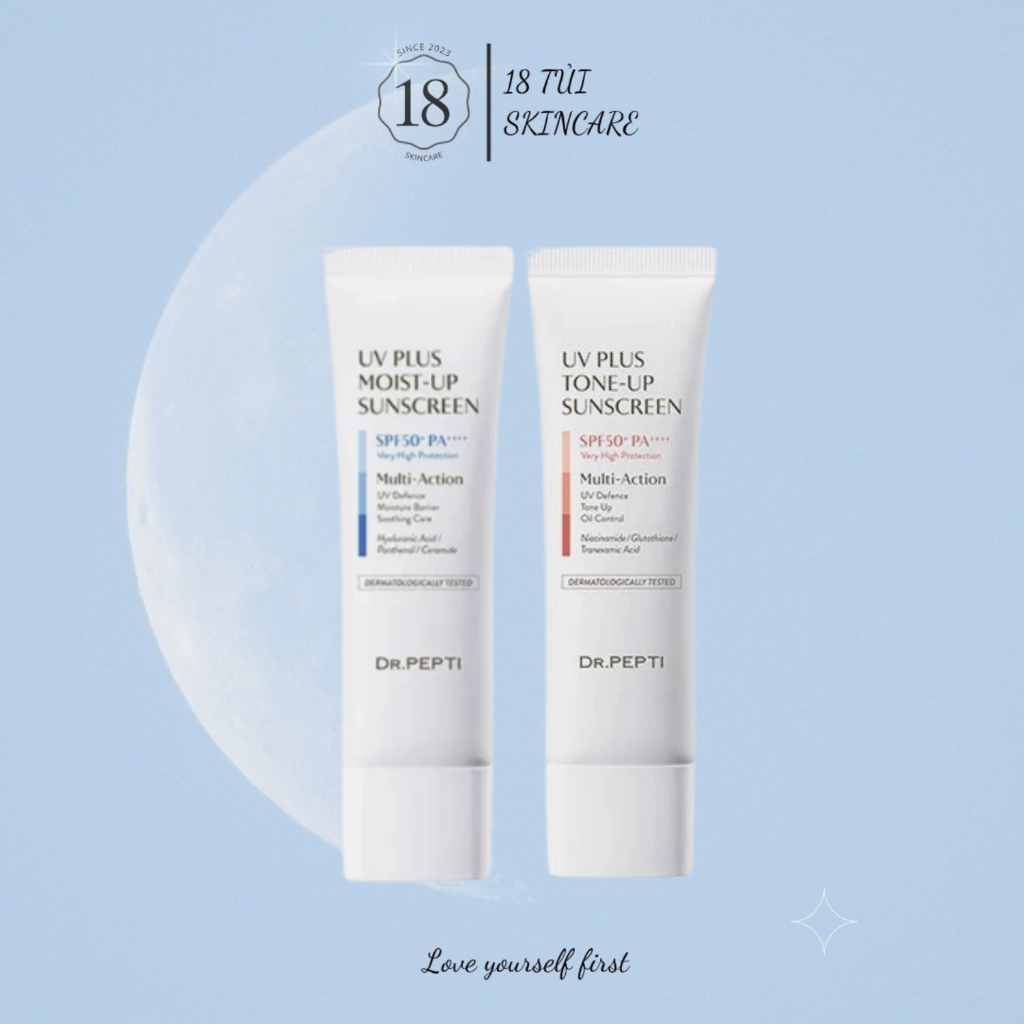DR.PEPTI - Kem Chống Nắng Uv Plus Sunscreen - Mini - 8ml (CT)