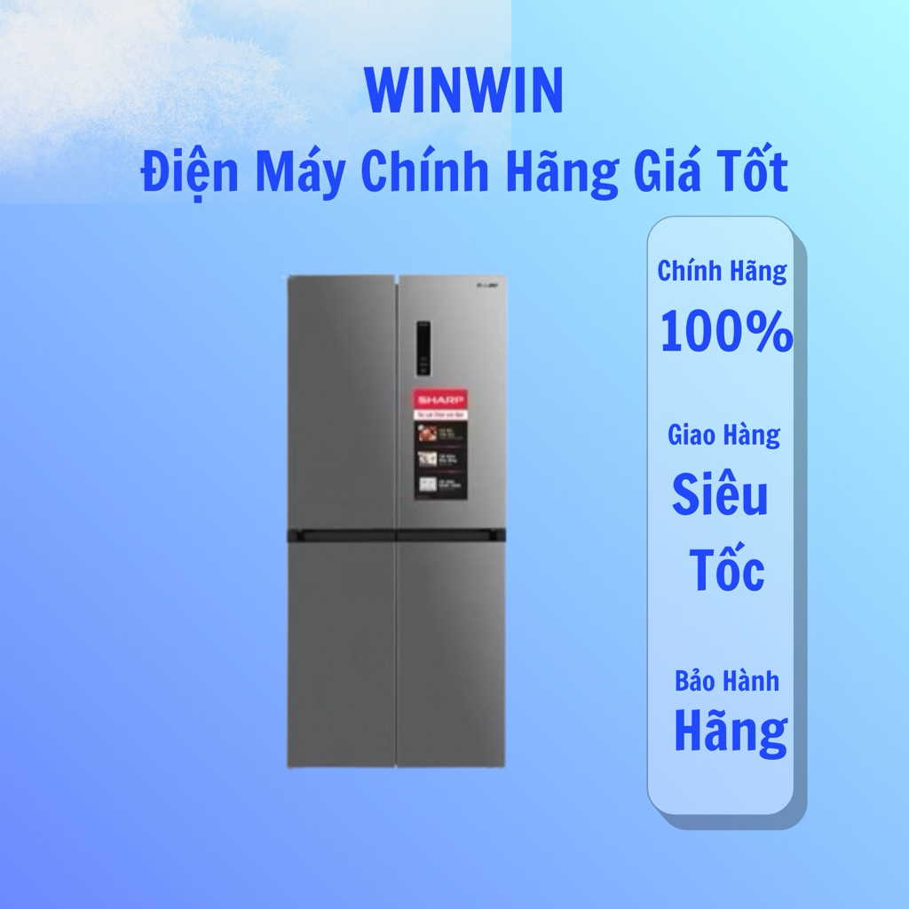 Tủ lạnh Sharp Inverter 362 lít SJ-FX420V-SL - Giá tốt