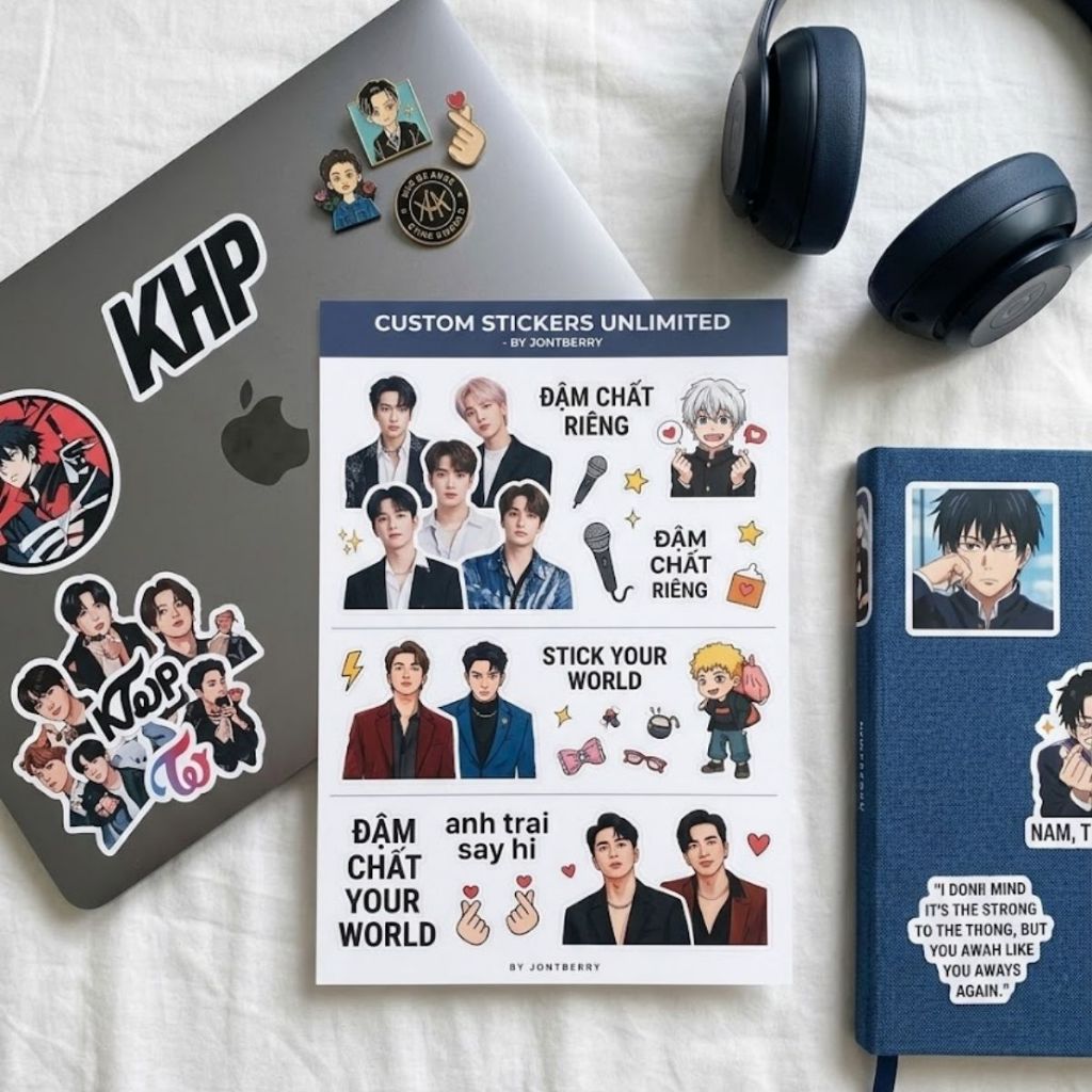 [IN THEO YÊU CẦU] 50 Set Postcard In Hình Idol, Fan, Cá Nhân Để Lưu Giữ Kỉ Niệm, Làm Decor Bàn Học