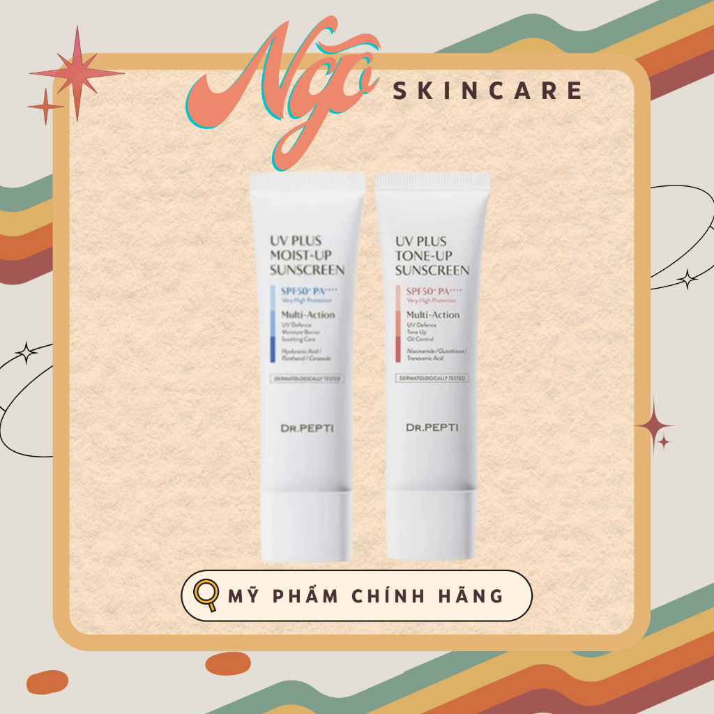 DR.PEPTI - Kem Chống Nắng Uv Plus Sunscreen - Chống Nắng mọi Loại Da Mini (CT)
