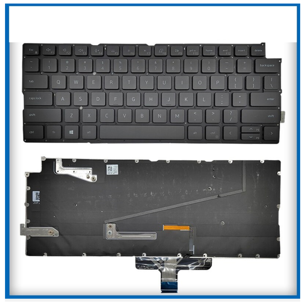 Bàn phím laptop Dell Latitude 9420 zin bóc máy (LED)