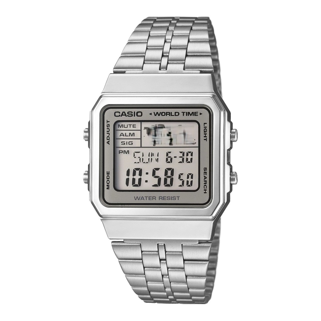 Đồng Hồ Nam Dây Kim Loại Chính Hãng Casio A500WA-7DF