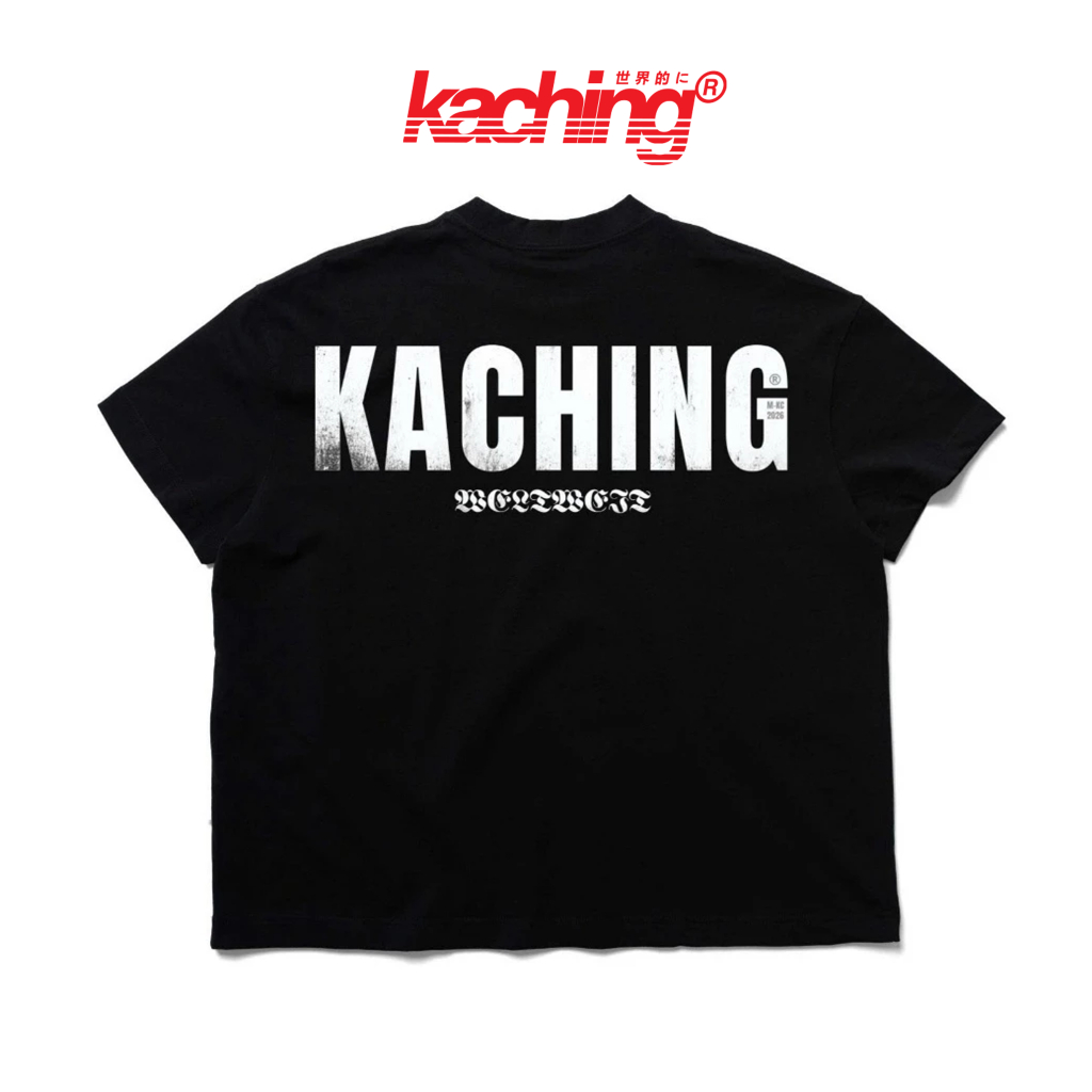 Áo Boxy KACHING WALL 100% Cotton aka Áo Thun KACHING