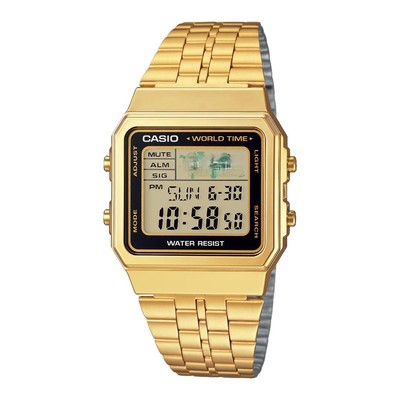 Đồng Hồ Nam Dây Kim Loại Chính Hãng Casio A500WGA-1DF