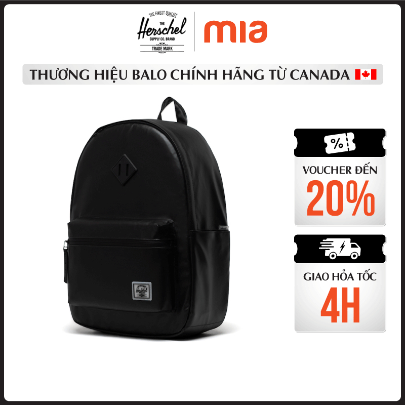 Balo Herschel Classic Weather Resistant Standard - Balo Nam Nữ Đựng Laptop 15-16 Inch , Vải Tái Chế,