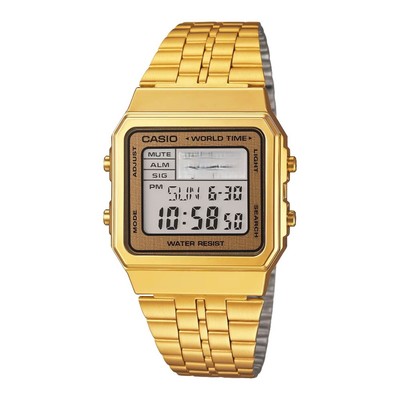 Đồng Hồ Nam Dây Kim Loại Chính Hãng Casio A500WGA-9DF