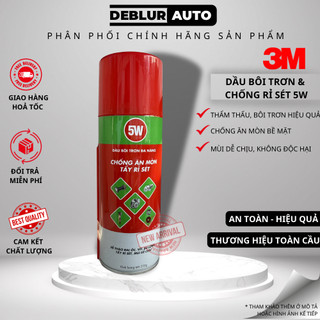 Chai xịt chống rỉ sét 5W dung dịch tẩy rửa bôi trơn chống gỉ; vệ sinh sên xe máy