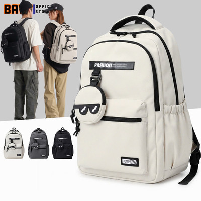 Balo nữ, Balo đi học cho học sinh cấp 1 cấp 2 thời trang Hàn Quốc nhiều ngăn đựng laptop BAVY FASHION BL04GHI
