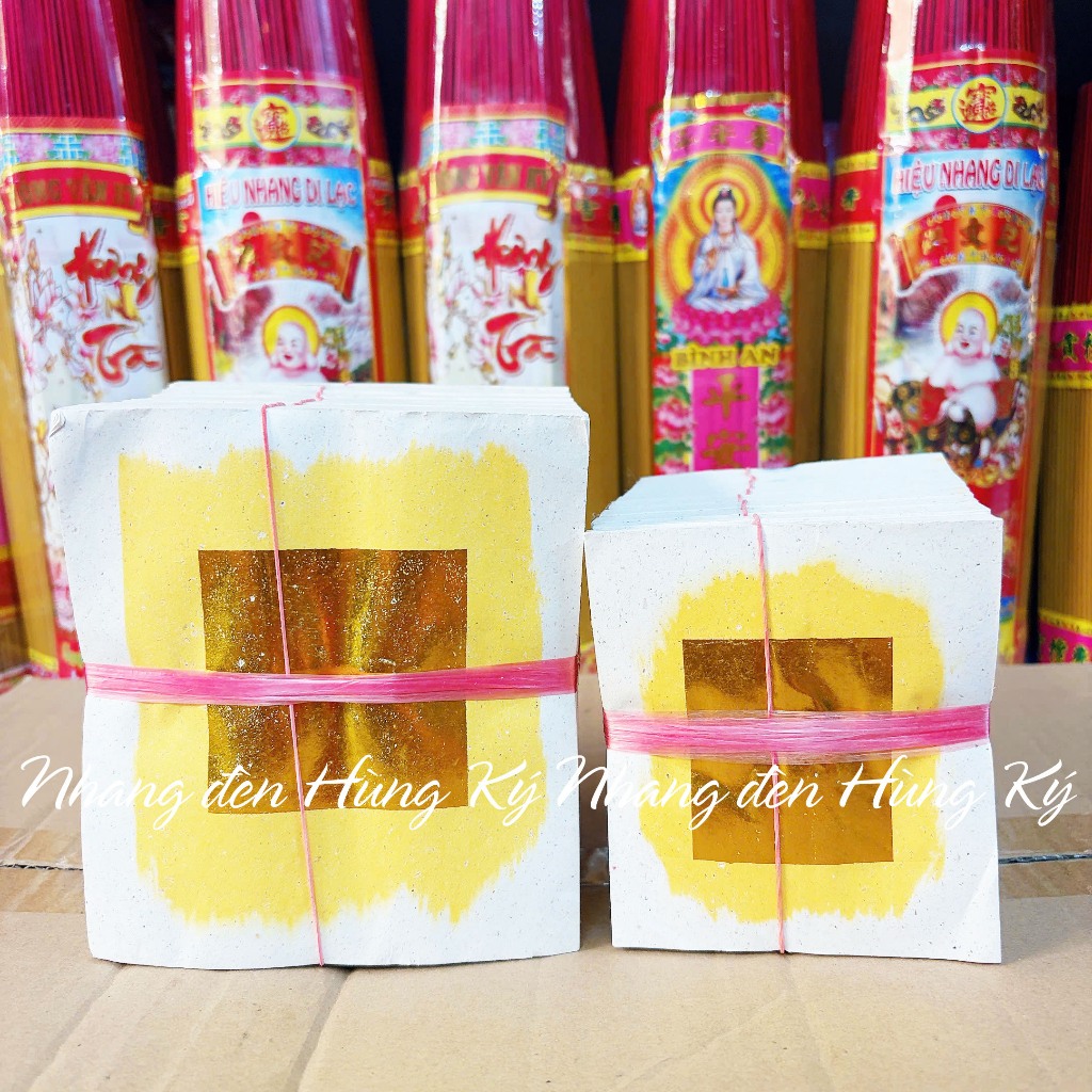 {10 xấp} Giấy cúng vàng bạc