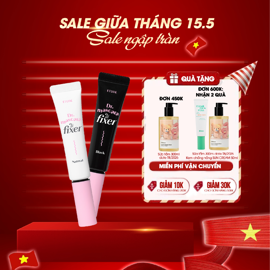 Mascara Định Hình Mi - Mascara Mascara Fixer Etude House Dr. 6g