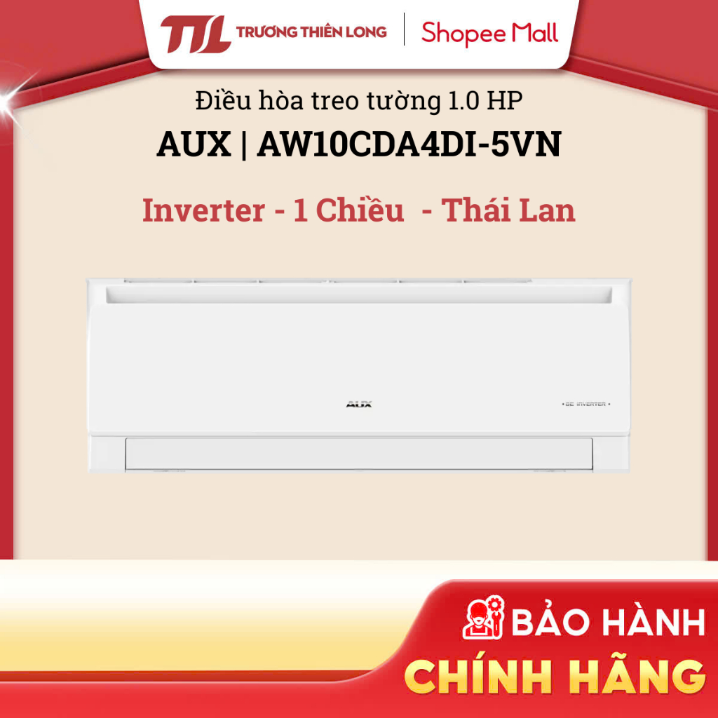 AW10CDA4DI-5VN | AW13CDA4DI-5VN -  Máy Lạnh AUX Inverter 1.0HP 1.5HP AW10CDA4DI-5VN | AW13CDA4DI-5VN