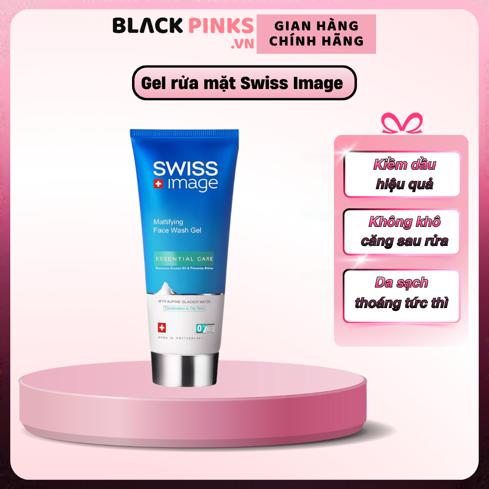 Gel rửa mặt Swiss Image sạch dầu, dịu nhẹ 200ml