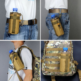 Túi đựng bình nước phong cách cho nam (cho bình nước có đường kính dưới 8cm)